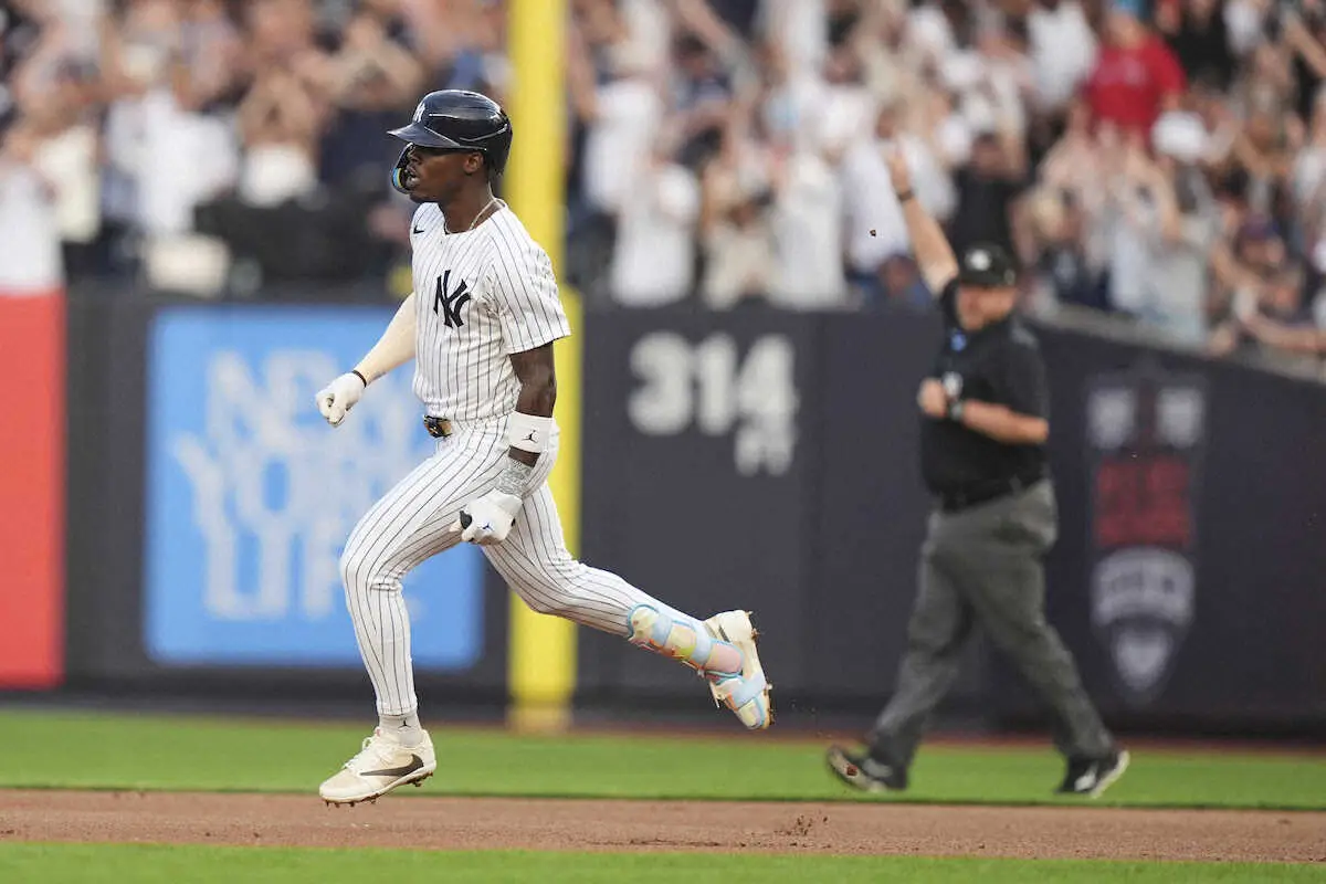 【画像・写真】MLBで勃発した“ハッスル論争”　ヤンキース・チザムは「70％理論」で良いプレーはできると主張