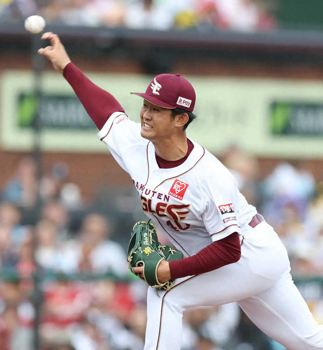 【画像・写真】楽天　ドラ4新人・江原雅裕が絶体絶命のピンチから脱出　延長11回無死一、二塁も「開き直って」無失点