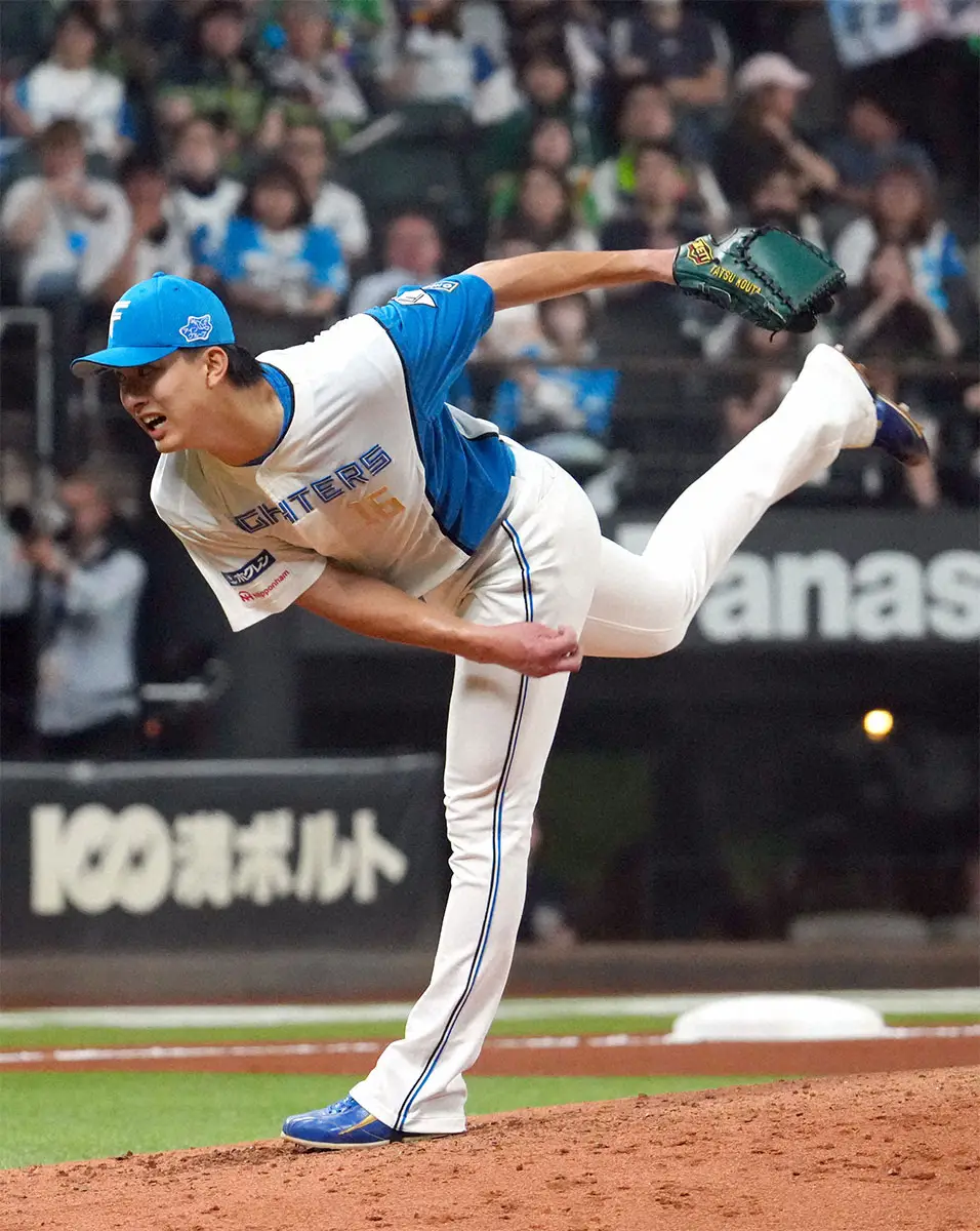 【画像・写真】日本ハム・達　無傷4連勝へ東京ドームでG倒だ！中学時代にイチロー氏の勇姿見た思い出の場所