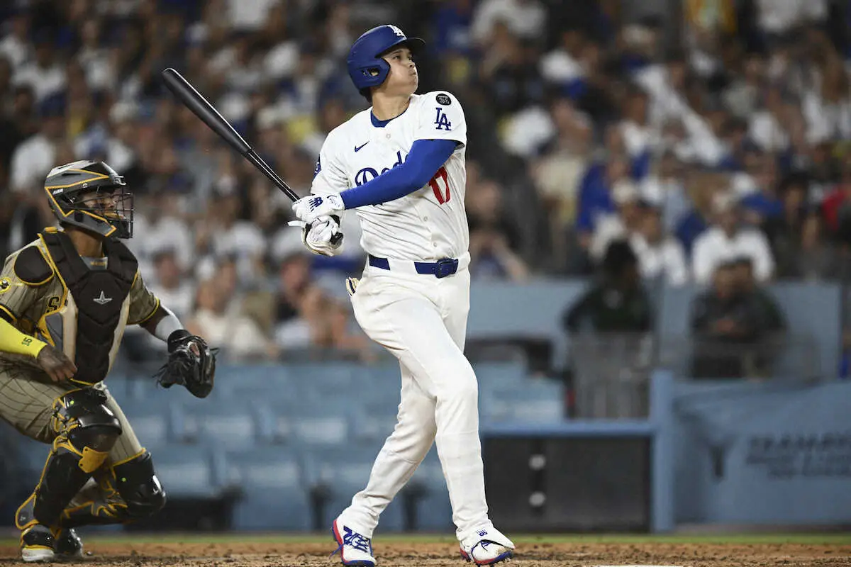 【画像・写真】疲れ知らず！大谷翔平が2打席連続適時打　二刀流再始動で打率3割復帰　投手最速161キロ　指揮官も拍手