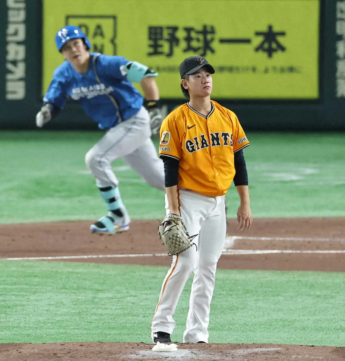 【画像・写真】巨人・井上温大　3試合連続で“魔の2回”　1イニング2被弾、危険球退場に続いて今度は1イニング3被弾