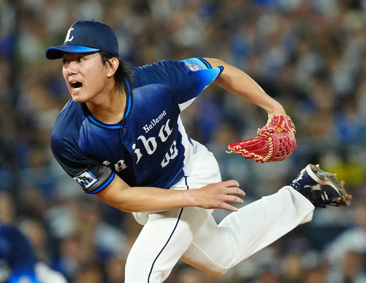 【画像・写真】松坂超え！　西武・今井17Kも「無四球で終われたのが一番成長かな」2安打無四球完封に手応え