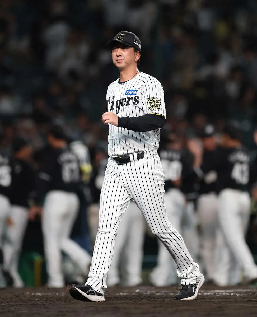 【画像・写真】阪神・藤川監督「普通にやること。それに尽きる」才木が打たれ、クリーンアップ沈黙し、7連敗