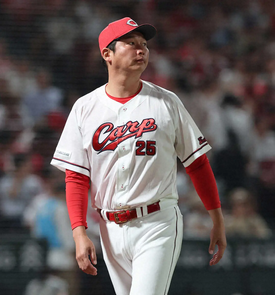 【画像・写真】広島　今季9度目の零敗で貯金ゼロ　新井監督「今日は有原君がナイスピッチングだった」