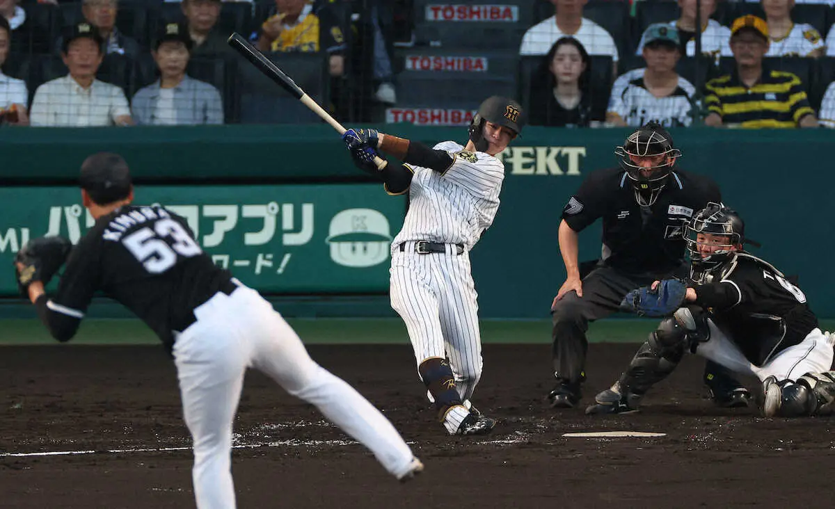 【画像・写真】阪神・中野、悪循環の打線に結束呼びかけ「チャンスで打ちたいと思いすぎてもいい方向にいかない」