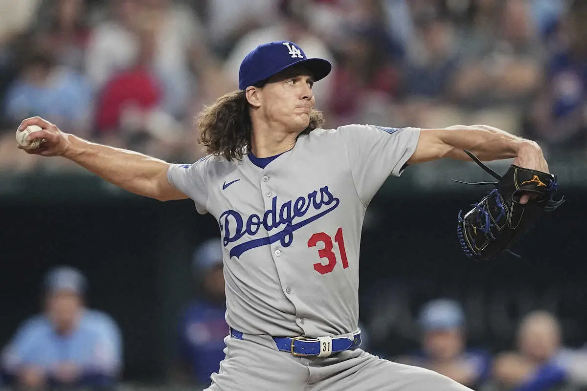【画像・写真】朗報！ドジャース指揮官「このまま順調なら…」右肩炎症でIL入り中のグラスノーが間もなくリハビリ登板へ