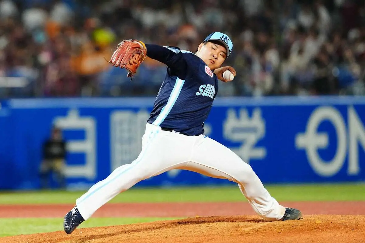【画像・写真】ヤクルト　荘司が踏ん張れず延長ドロー「初失点になってしまったけど、次の投球が一番大事」