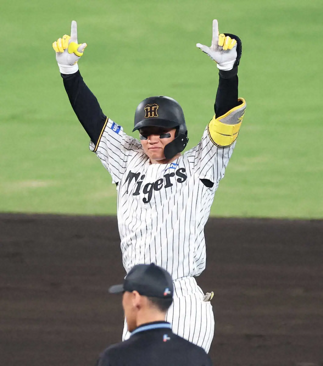 【画像・写真】阪神・森下で大脱出　17打席ぶり安打が先制V撃！連敗7で止めた　仙台での“右足沈下”が甲子園で改善