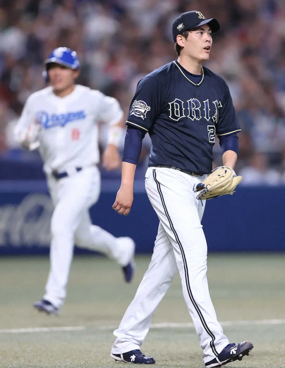 【画像・写真】オリックス・九里　“お得意さま”中日にやられた…「ただただ悔しい」チームの連勝も5でストップ