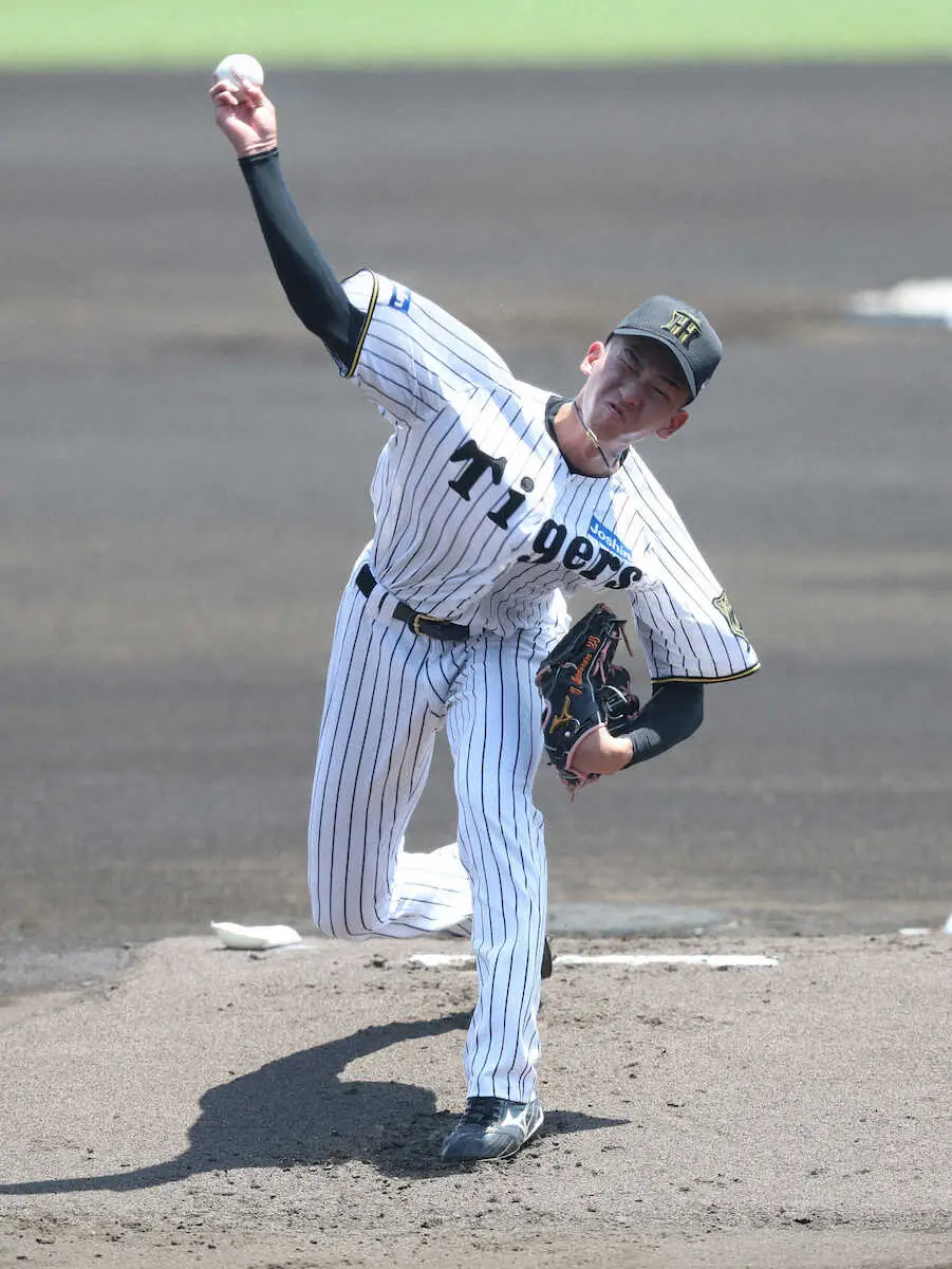 【画像・写真】【阪神・平田2軍監督語録】今朝丸がプロ最長の5回1/3を無失点　順調な仕上がりに「暑いと燃える？」