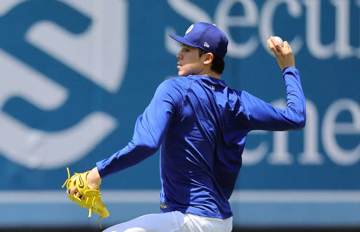 【画像・写真】ド軍指揮官　佐々木朗希の右肩の状態が回復と説明「痛みはない状態。あとは徐々に強度上げていくだけ」