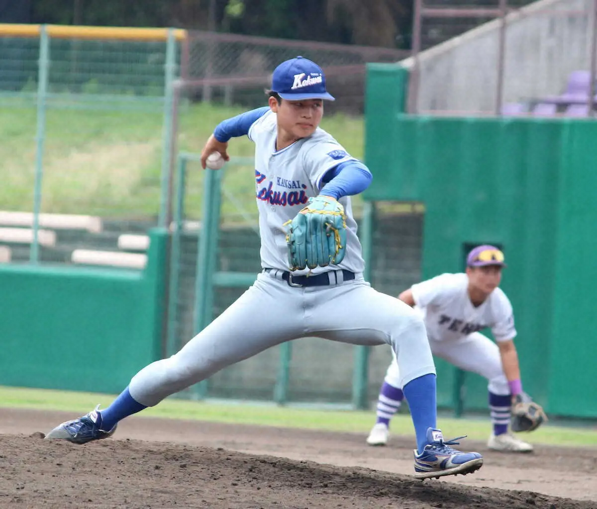 【画像・写真】関西国際大152キロ右腕・村山「来年プロに」京都外大西・西村と同じ舞台へ、5リーグ対抗戦で存在感