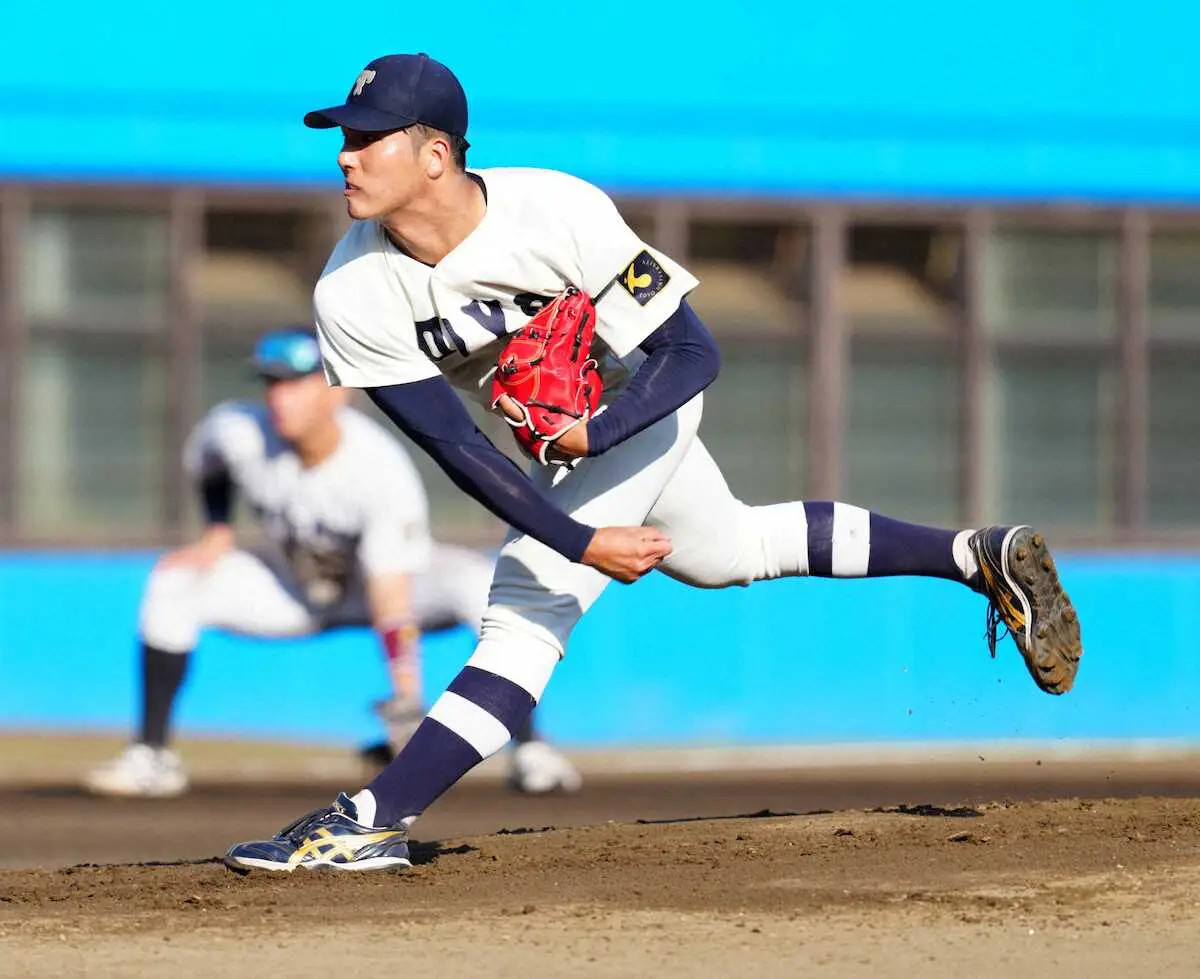 【画像・写真】大学ジャパン選考合宿で東洋大・島田舜也が「登板投手最速」の155キロマーク！「調子よかった」