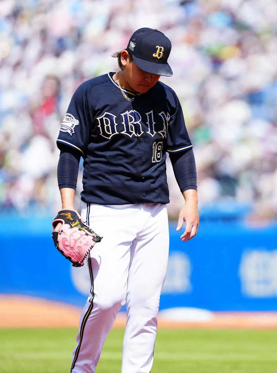 【画像・写真】今季最短4回4失点のオリックス・宮城「今のままだったら（以前と）変わっていない」「また一から」
