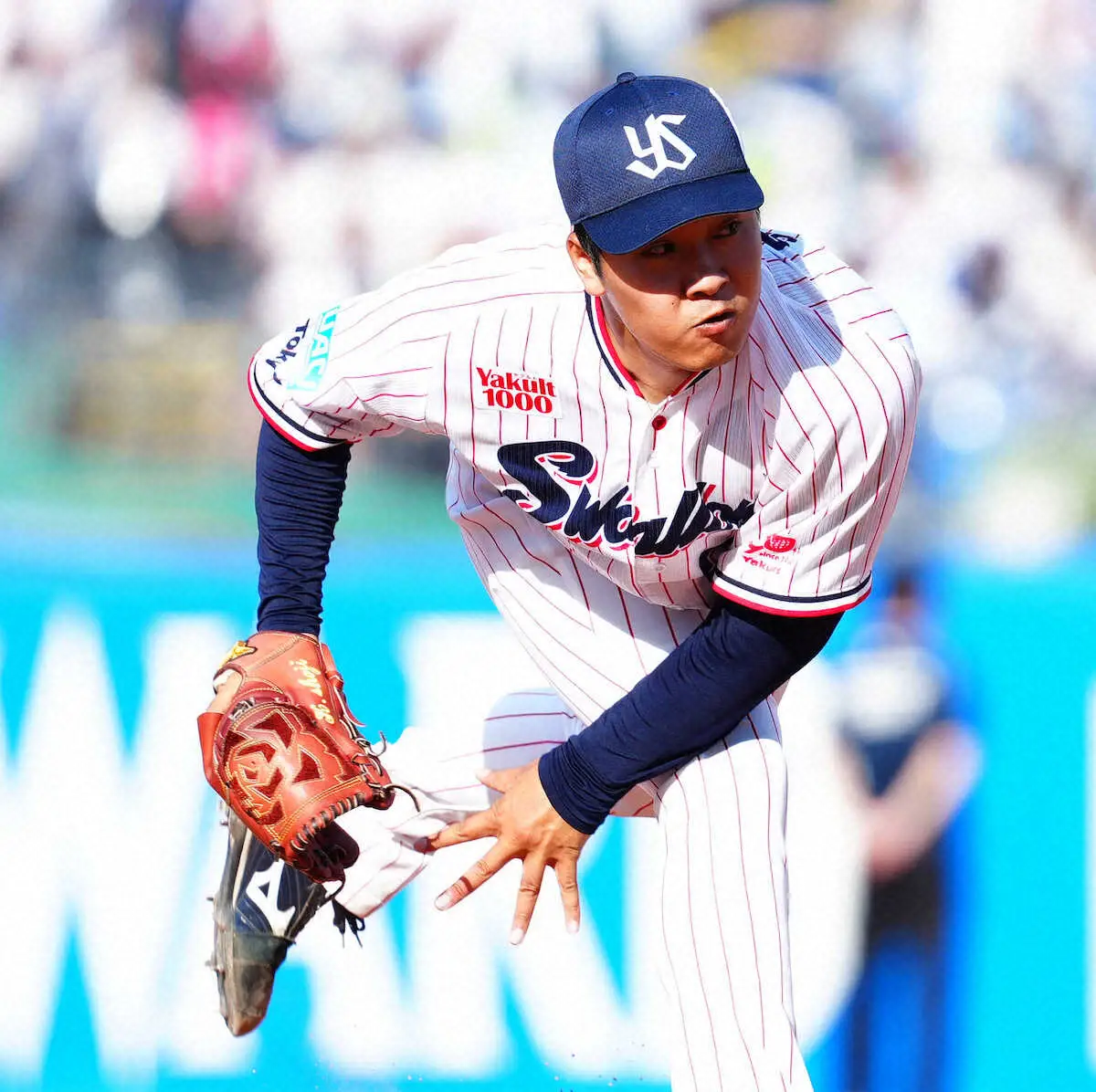 【画像・写真】ヤクルトドラ3・荘司が1回無失点　前回登板で開幕からの連続無失点12試合でストップ　仕切り直しで好投