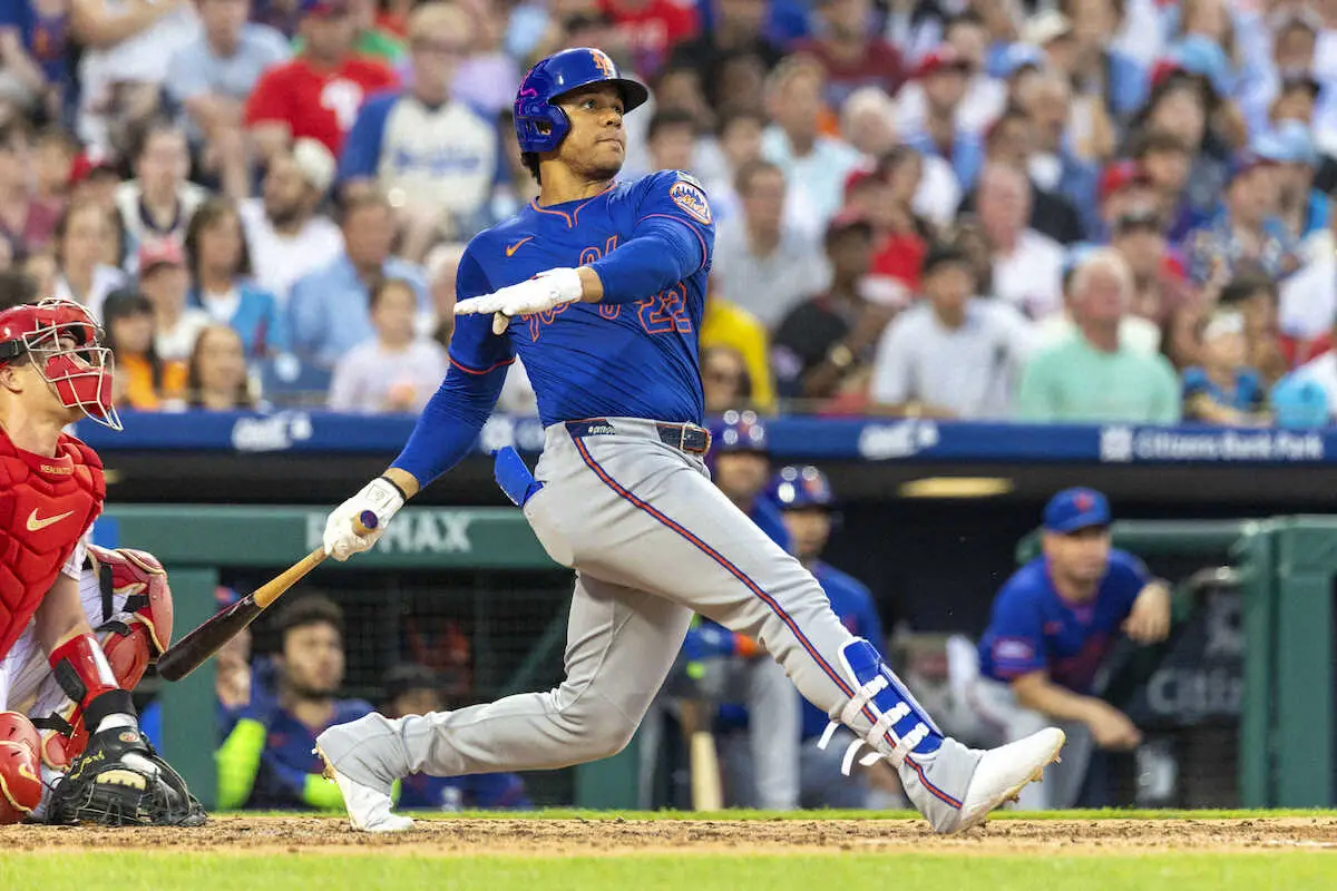 【画像・写真】メッツ　大リーグタイ記録1試合7本のソロ本塁打　ニモ、ソト2発　リンドア一発の試合は28連勝不敗神話