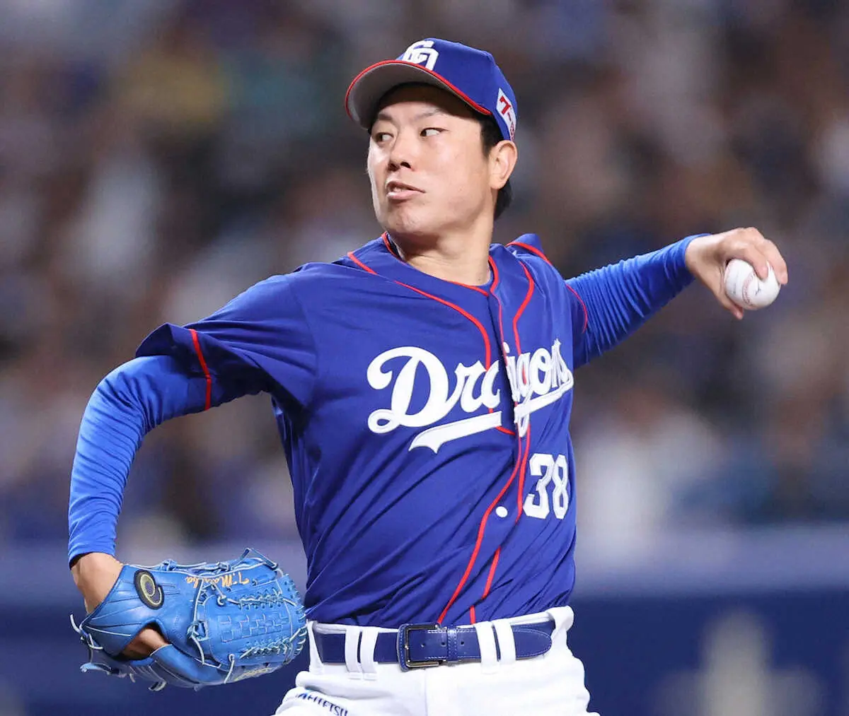 【画像・写真】中日・松葉貴大は7回1失点　中日移籍後は最多となる7勝目をマーク　「もっともっと伸ばしていきたい」