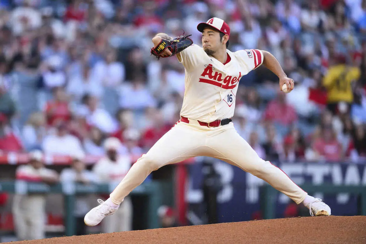 【画像・写真】エンゼルス菊池雄星の次回登板は中4日で26日レッドソックス戦　午前5時7分プレーボール　3勝目狙う