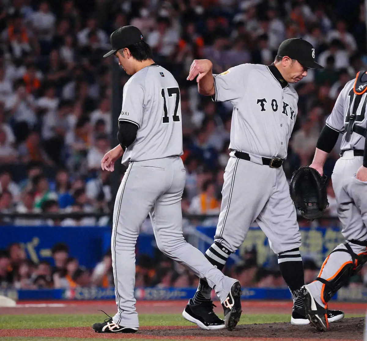 【画像・写真】巨人・西舘勇陽　交流戦3戦3勝ならず…5回途中98球9安打6失点で降板　3点リード守れず