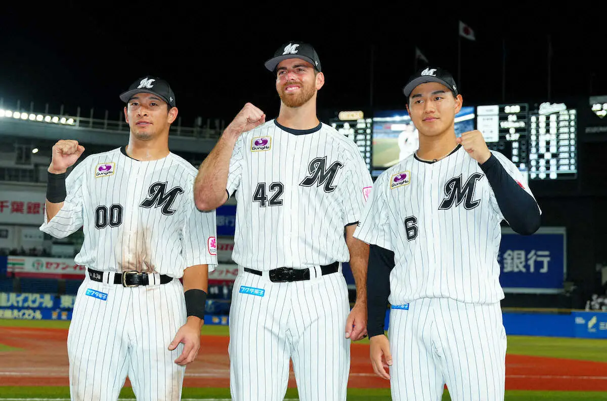 【画像・写真】ロッテ　ドラ1・西川史礁は交流戦を4試合連続マルチ安打で締める　3回に同点三塁打　6月は打率・458