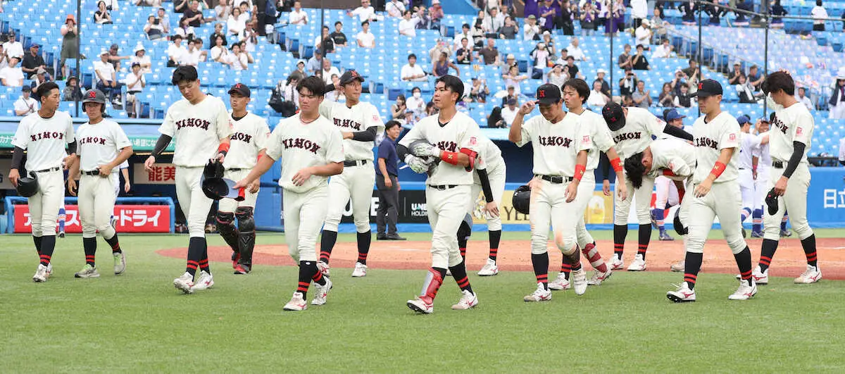 【画像・写真】日大　拙守5失策…2連敗で21年春以来の2部降格　南條主将「最短で1部に戻りたい」