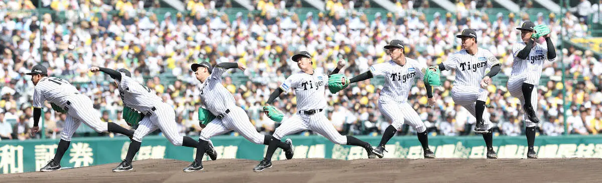 【画像・写真】阪神・伊原　抜群の制球力の秘けつは…高校時代からの“爪先ピーン!”フォームを自ら分析