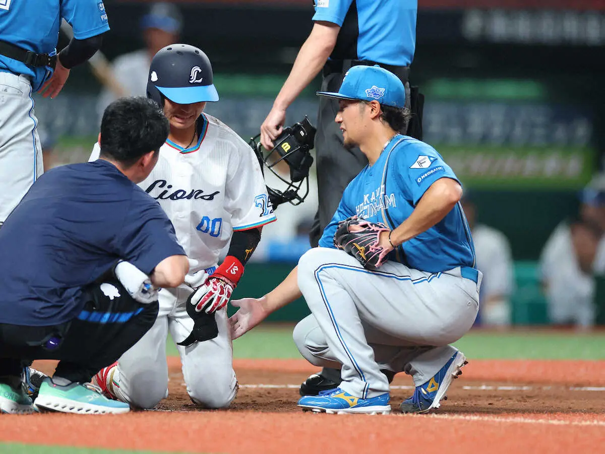 【画像・写真】日本ハム・伊藤大海　リーグトップ独走の今季8勝目！　8回7安打2失点、毎回の12奪三振快投