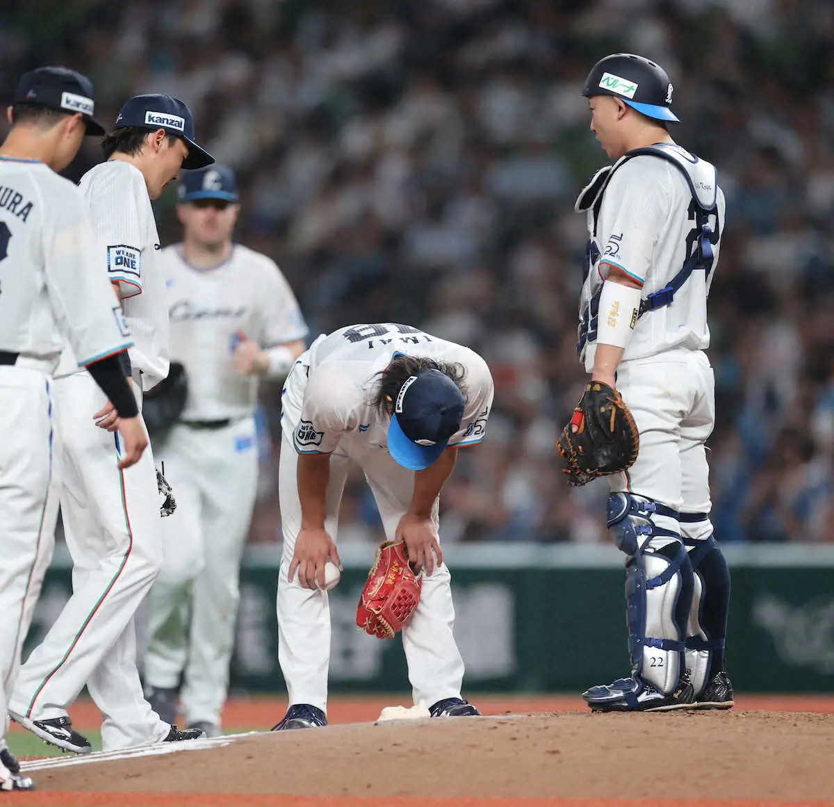【画像・写真】西武・西口監督　緊急降板の今井は「体調不良」　試合中突如しゃがみ込み降板、今後は「体調見ながら」