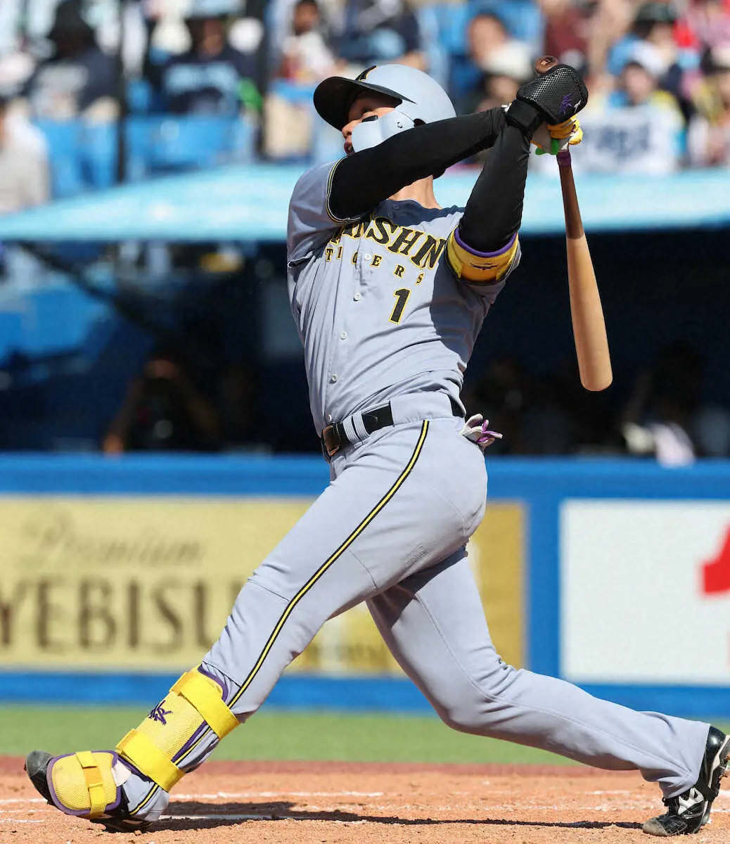 【画像・写真】阪神・森下　11試合ぶり一発は先制12号2ラン　51打点でセ・リーグ単独トップに浮上