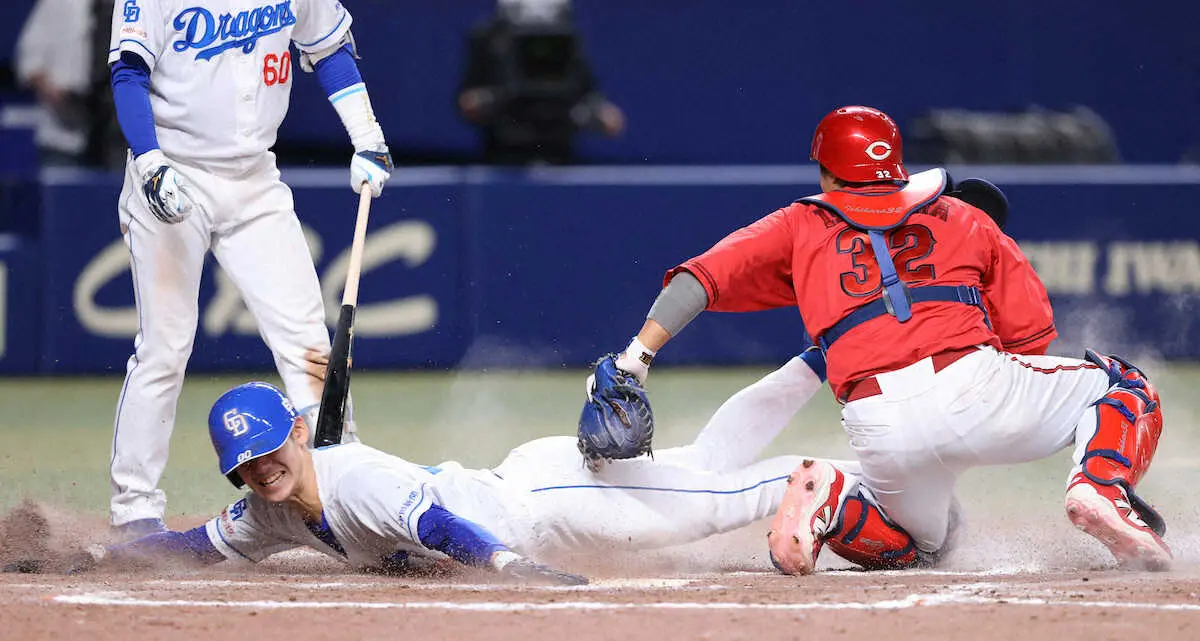 【画像・写真】中日が逆転負け　連勝ストップ＆借金5　涌井が6回2失点も3敗目　本盗奇襲も失敗