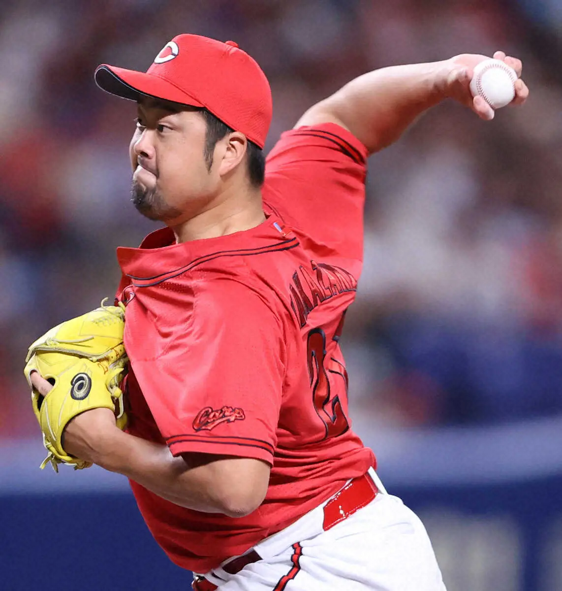 【画像・写真】広島　32歳の中崎翔太が勝利の立役者　6回1死二、三塁のピンチで連続三振　新井監督「本当に凄い投球」