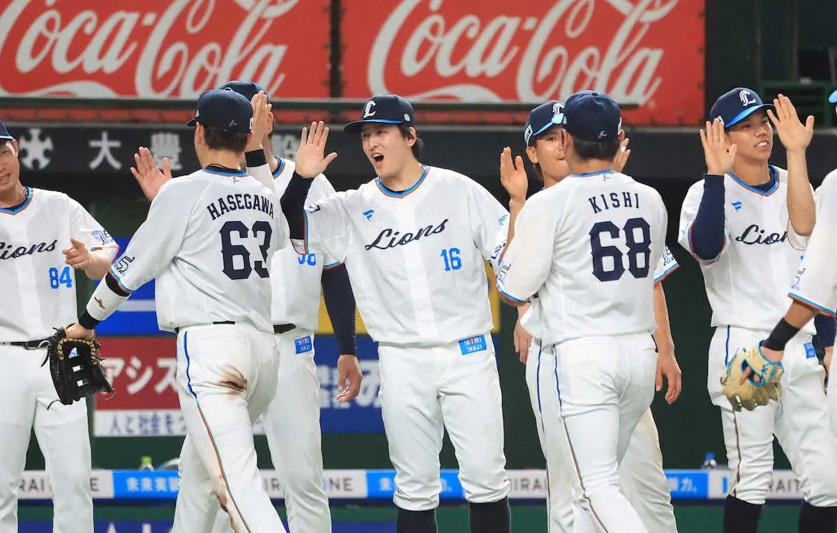 【画像・写真】西武　隅田知一郎は8回114球で10K2失点　「諦めずに最後まで投げられた」　約1カ月ぶりの7勝目