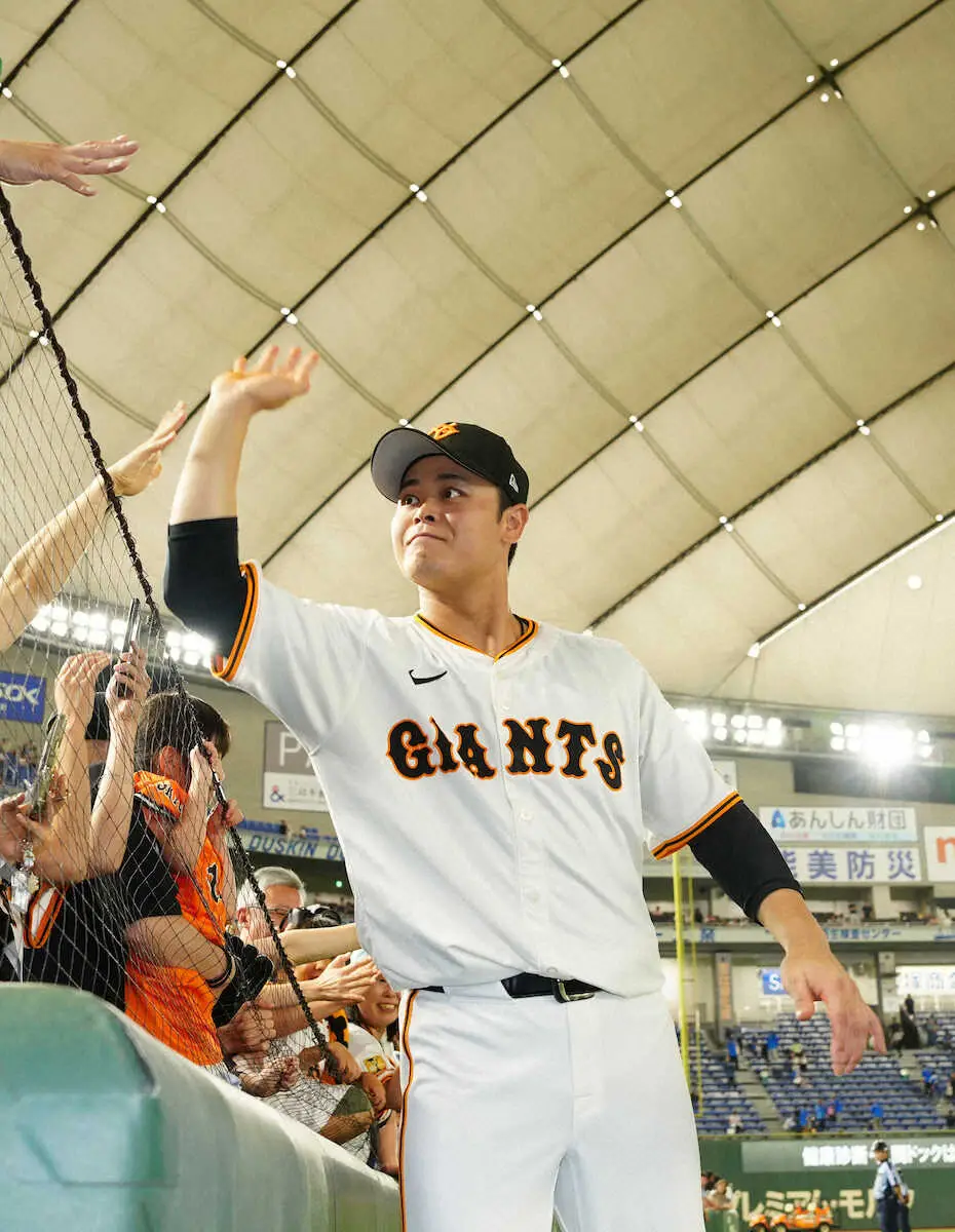 【画像・写真】巨人・阿部監督「スイングする力が1年目とかと全く違う」2軍監督時代から指導した中山の成長に目を細める