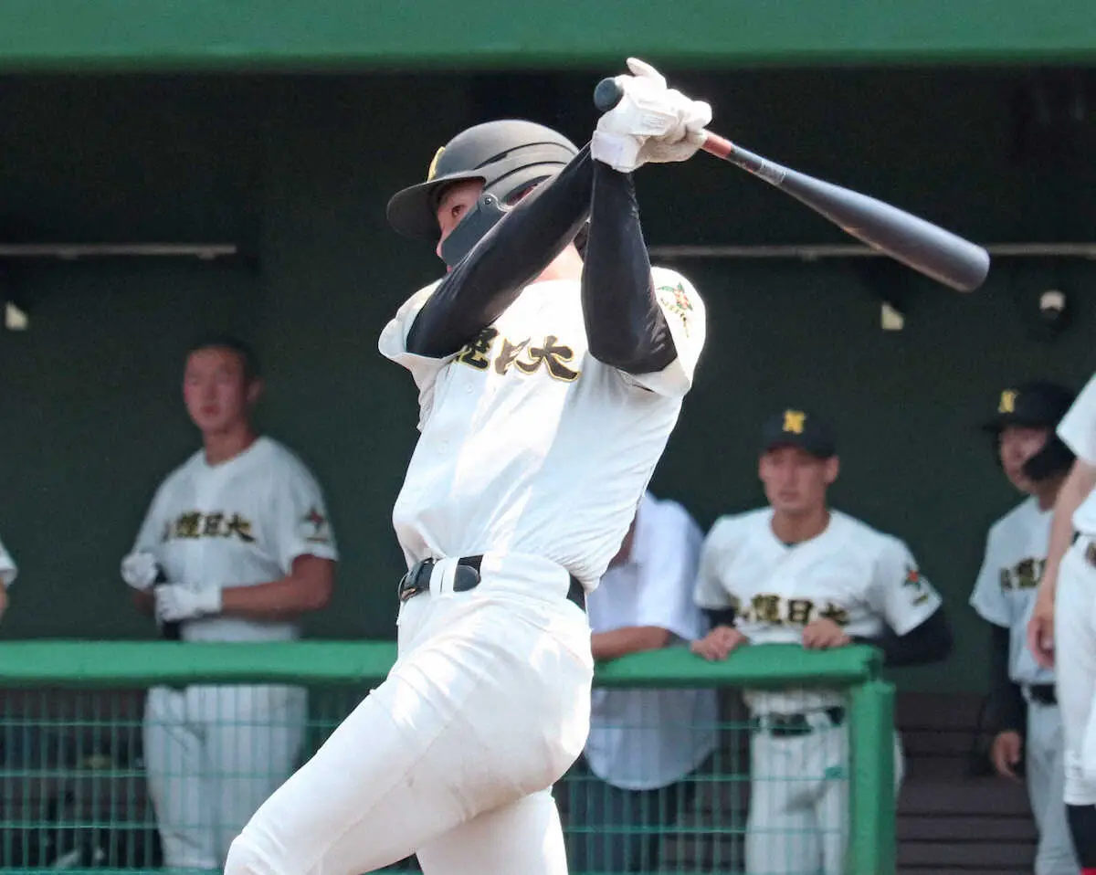 【画像・写真】U18日本代表候補の札幌日大・窪田　左手首負傷から復帰！5球団スカウトの前で今夏初登板145キロ