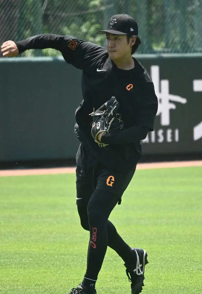 【画像・写真】巨人・西舘が7・1阪神戦に先発　3・5差で追う首位相手に「自分のやれることをやれれば」