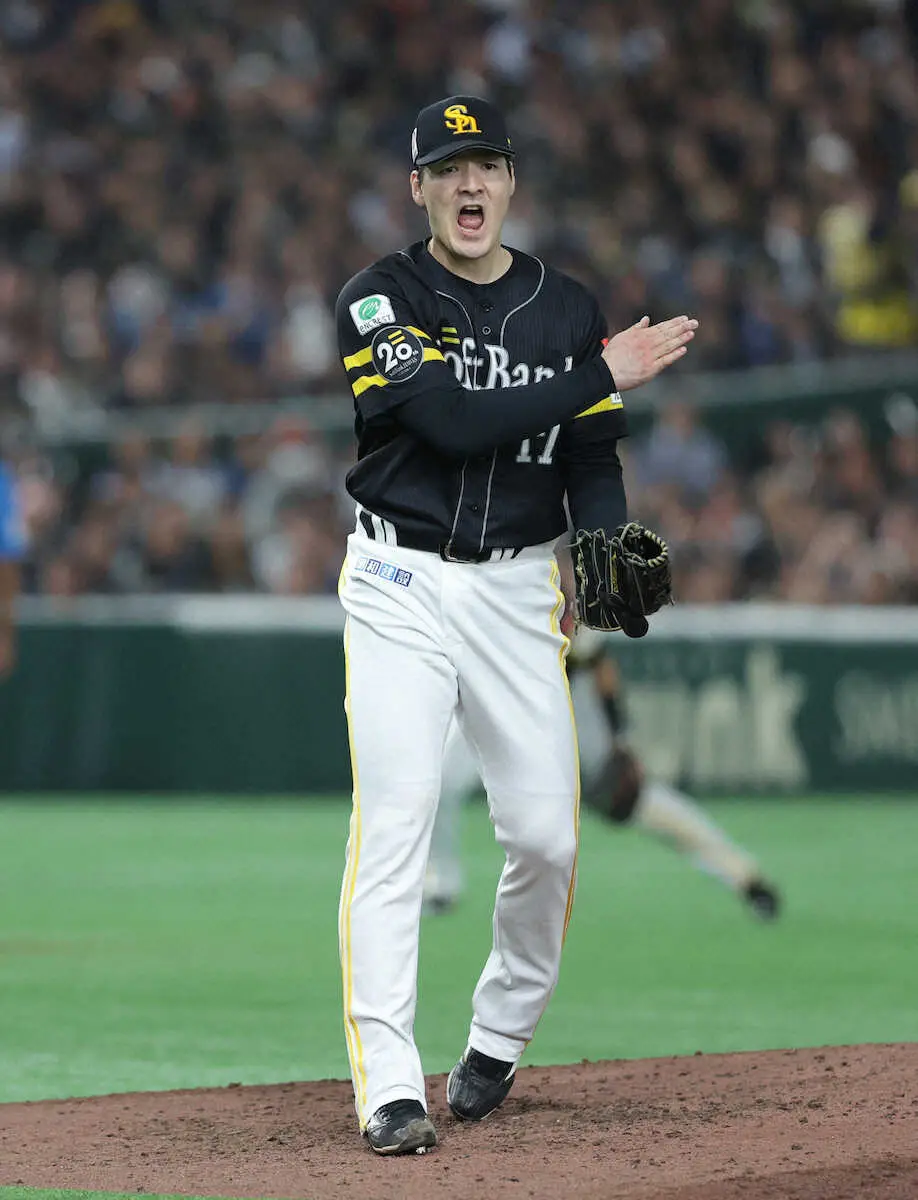 【画像・写真】ソフトバンク来たー！首位に2ゲーム差　有原航平は古巣から12球団勝利　貯金最多「9」