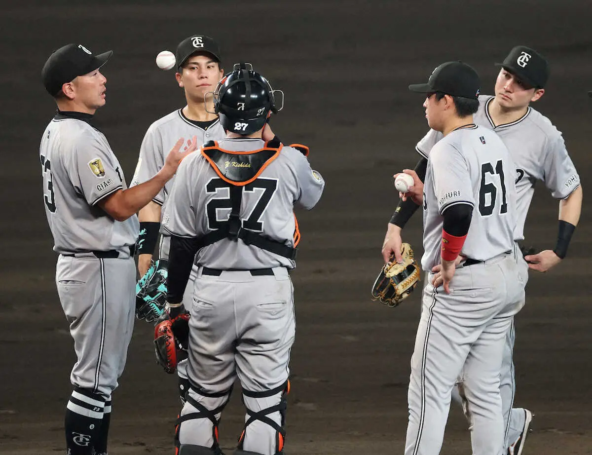 【画像・写真】巨人・阿部監督　キャベッジの二塁激走憤死に苦言「凄い野球を知りませんっていうのと、アグレッシブ…」