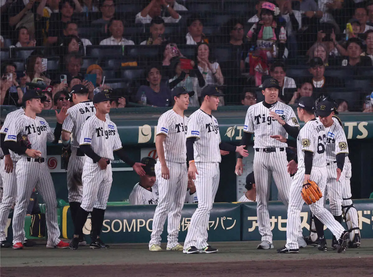 【画像・写真】虎ナインも石井復帰を歓迎　森下「大智さんが戻ればだいぶ違う」、近本「投げられたことがすごく大きい」