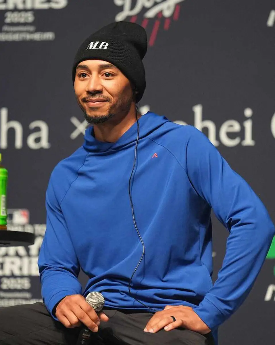 【画像・写真】スタメン外のベッツは「完全オフだよ」ドジャース指揮官が説明　調子上がらずも「乗り越えると思う」と期待