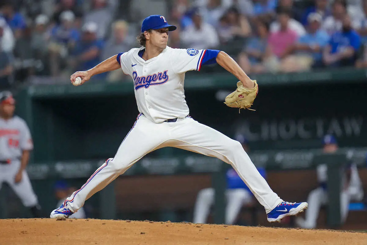 【画像・写真】レ軍デグロム6回2失点で9勝目！14戦連続6安打＆2失点以下は先発最長記録　2度右肘手術から完全復活