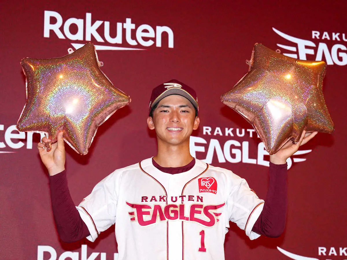 【画像・写真】楽天・宗山が球宴初選出　球団新人では田中将&嶋以来18年ぶり「せっかくなのでホームランを」