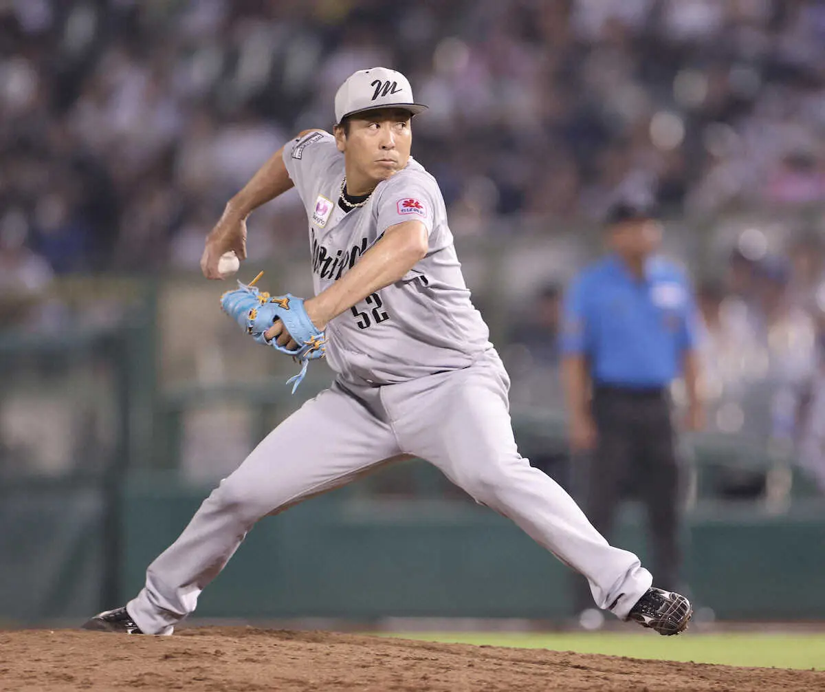 【画像・写真】ロッテ　益田が約2カ月ぶりに9回のマウンドへ　最速150キロで3者凡退　「出力は上がってきている」