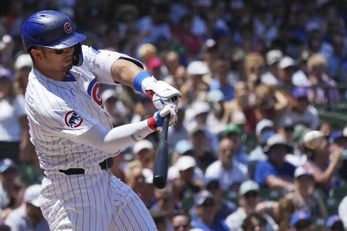 【画像・写真】カブス・鈴木誠也（AP）