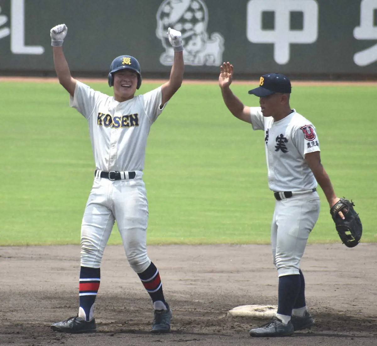 【画像・写真】【高校野球】名門の鹿児島実から先制打など2打点！初戦敗退も鹿児島高専の4番、上大田が躍動