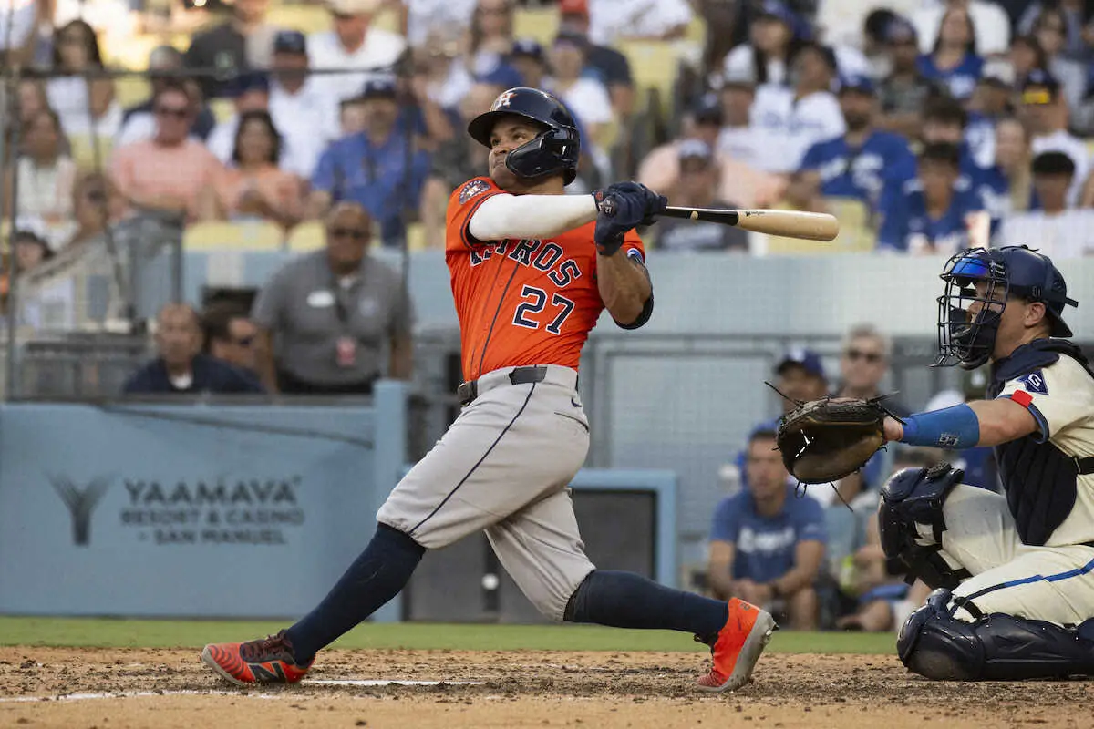 【画像・写真】「何もできなかった」アストロズ主砲が投手・大谷を絶賛「毎日良くなっているように感じる」