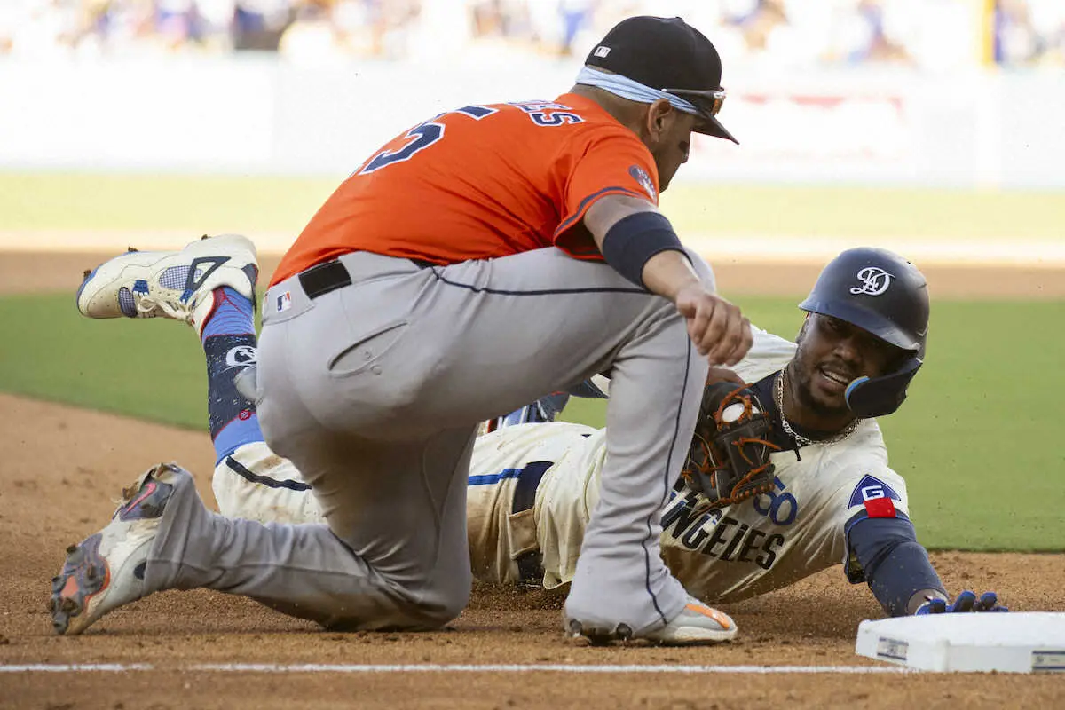 【画像・写真】ド軍指揮官　痛恨走塁ミスのベッツに苦言「慎重になるべき」ベッツは中継位置見て判断も猛省「読み違い」