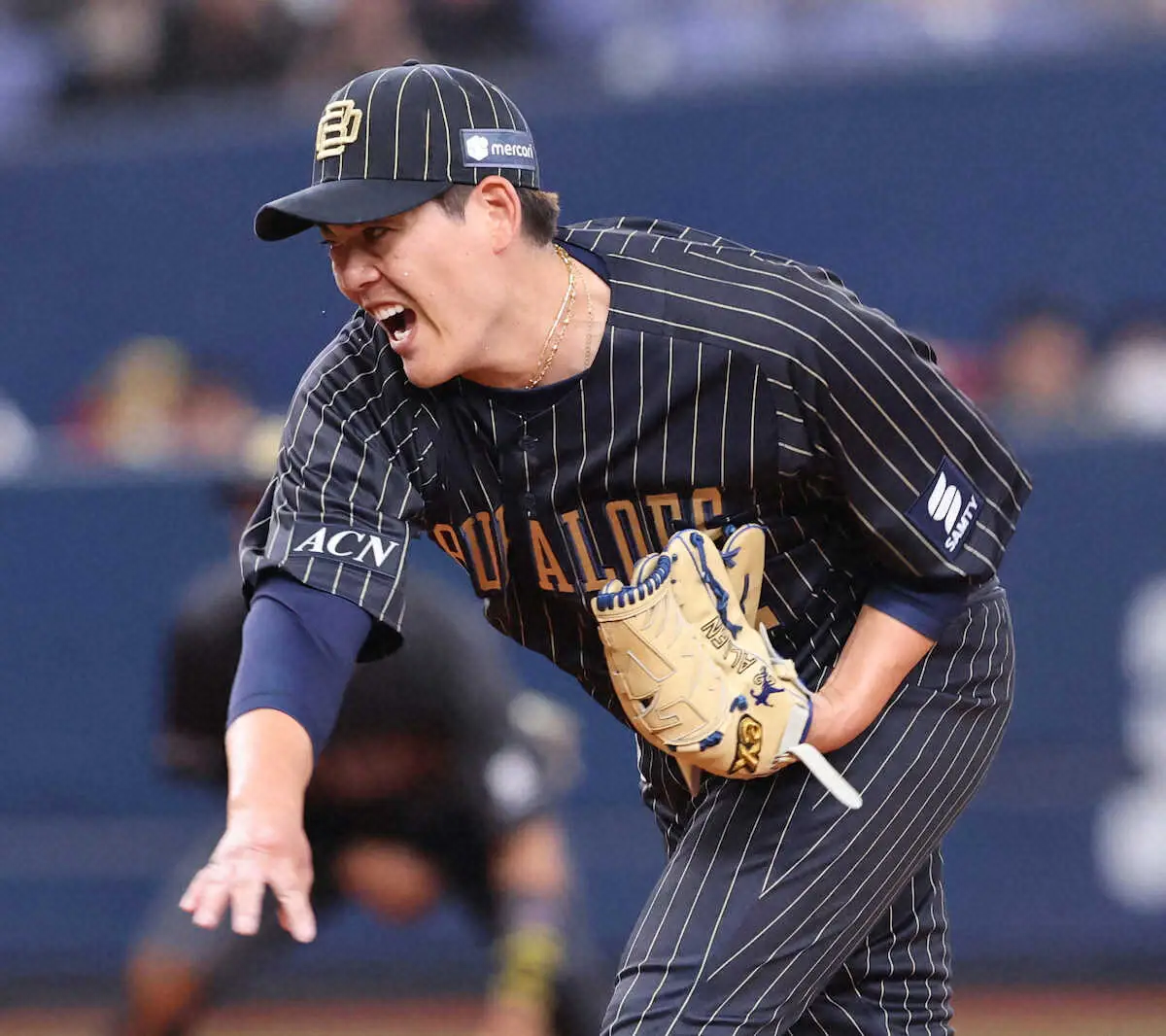 【画像・写真】オリックス　7カード連続勝ち越し　九里は野手に感謝の7勝目「流れに乗って7回まで行けた」