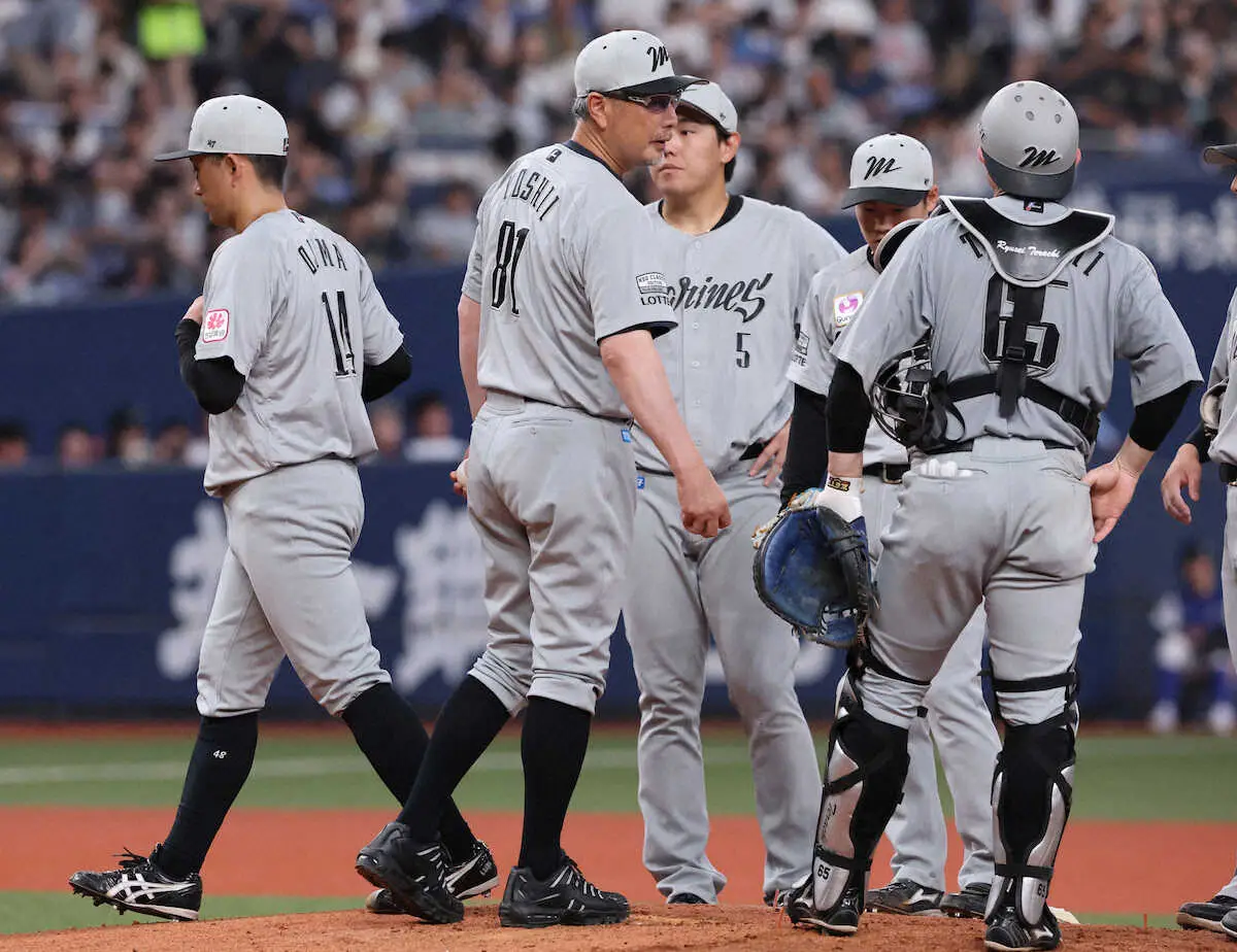 【画像・写真】ロッテ　シーズン74試合目で自力優勝の可能性が消滅　吉井監督は報道陣の問いに「特に感想はないです」
