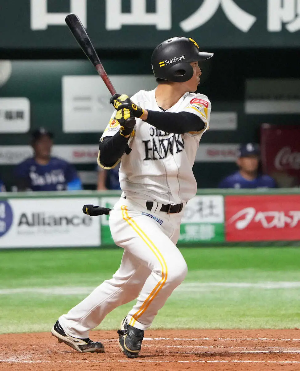 【画像・写真】【球宴監督選抜】ソフトバンク・柳町達が初出場「このような舞台に呼んでいただいてうれしい」