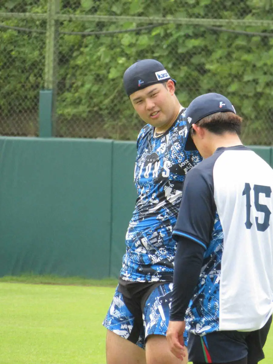 【画像・写真】西武・渡辺　「豚肉パワー」で猛暑乗り切る!　夏場の疲労回復は「そうめんにとろろと豚肉」